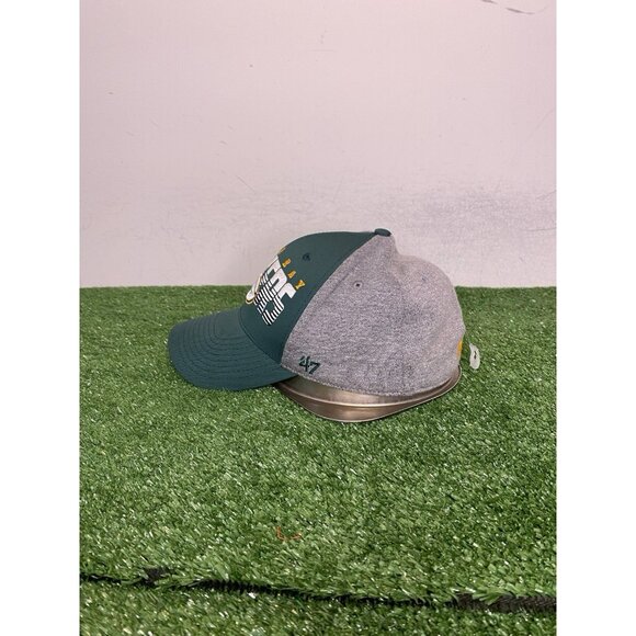 Green Bay Packers hat cap fitted one size OSFA gray green '47 lightweight mens - Picture 4 of 9